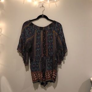 Off the Shoulder Romper